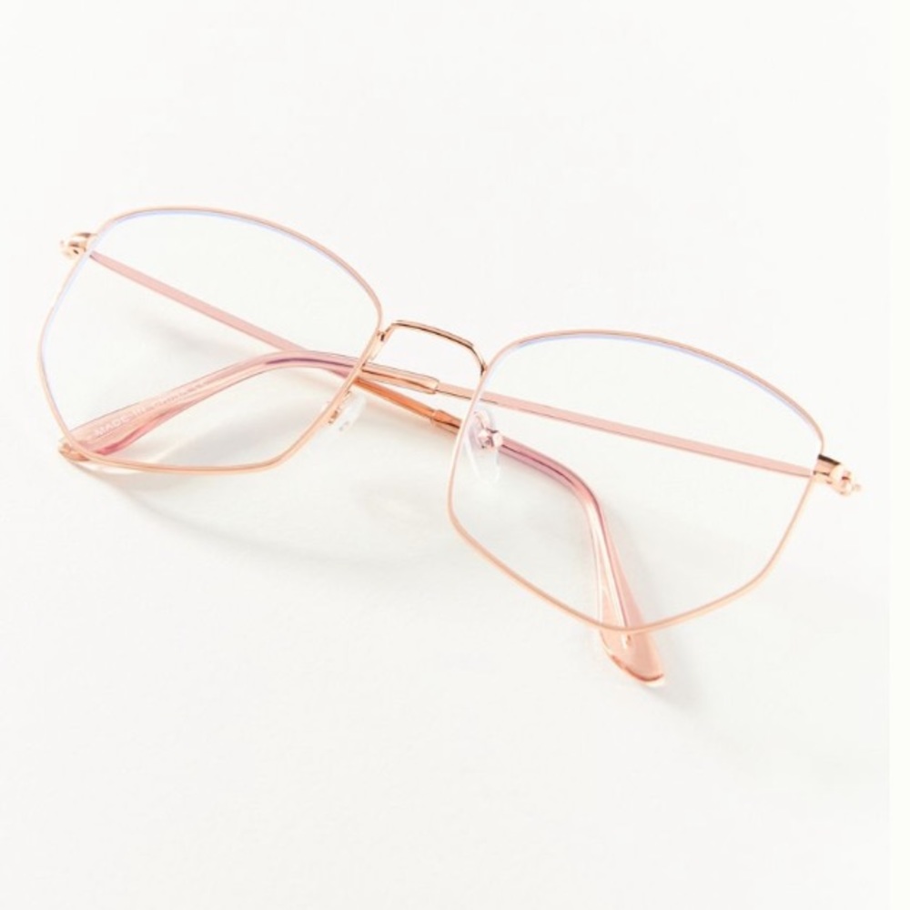 Geometric Blue Light Glasses
